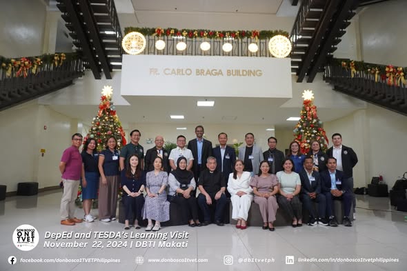 DepEd and TESDA’s Learning Visit to Don Bosco Technical Institute Makati